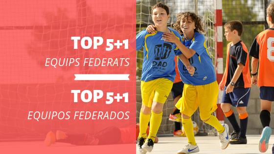 CLUB | TOP 5+1 Equips Federació