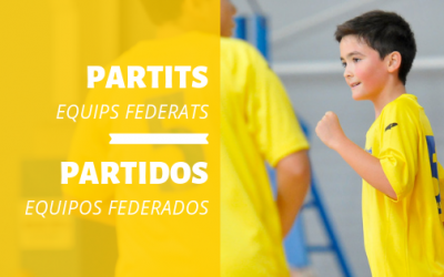 CLUB | Partits del cap de setmana